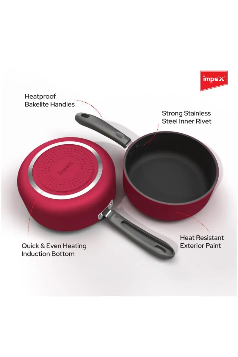 Impex IMP-1875 Premium Induction Base Nonstick Aluminium Milk Pan - Alternate View