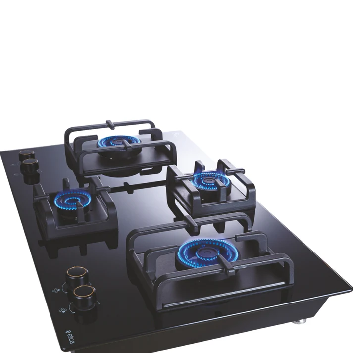 Elica 90 cm 4 Burner Hob DFS PRO AB Series FLEXI DFS PRO AB 4B 91 DX - Alternate View
