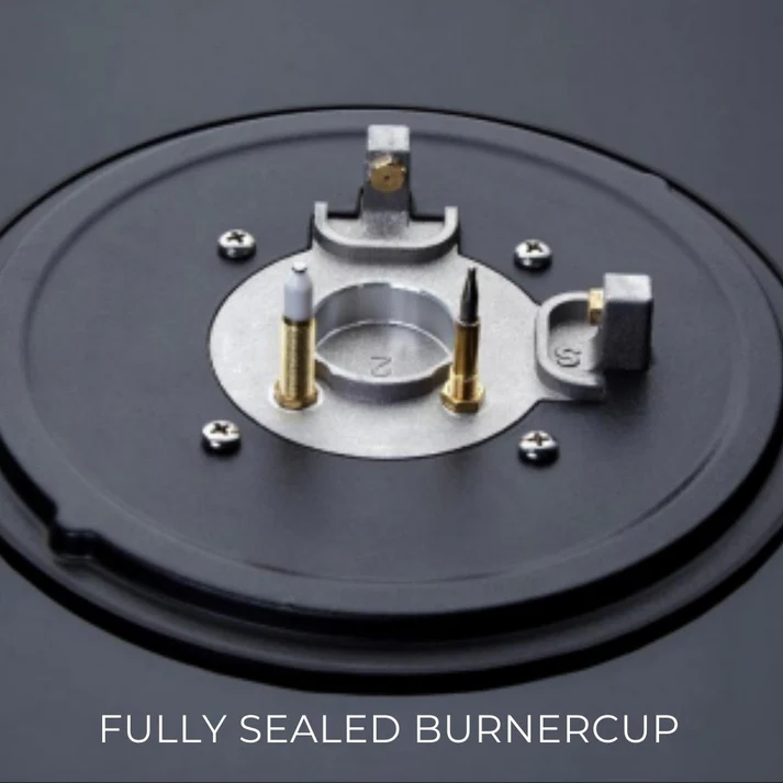 Elica 70 cm 3 Burner Hob Direct Flame Series DFS FB MFC 3B 70 DX - Alternate View
