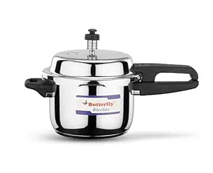 Butterfly Blue Line 3 Litre Pressure Cooker| Stainless Steel
