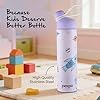 Go24 pexpo Water Bottle for School Kids, ISI Certified Stainless Steel Sipper Bottle for Kids 470ml | Hot & Cold Thermos Insulated Water Bottle|6+ Years Kids|Pico 500 - Purple - Rocket - Alternate View