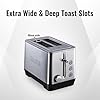 Sujata 900 W Pop-up 2 Slice Stainless Steel PT11 Toaster | 7 Heating Modes | Cool Touch | Reheat and Defrost Function | High Lift Toast | Extra Wide Toast Slot - Alternate View