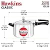 Hawkins Aluminium 5 Litre Classic Pressure Cooker, Induction Inner Lid Cooker, Pan Cooker, Best Cooker, Silver (Icl50) - Detail View