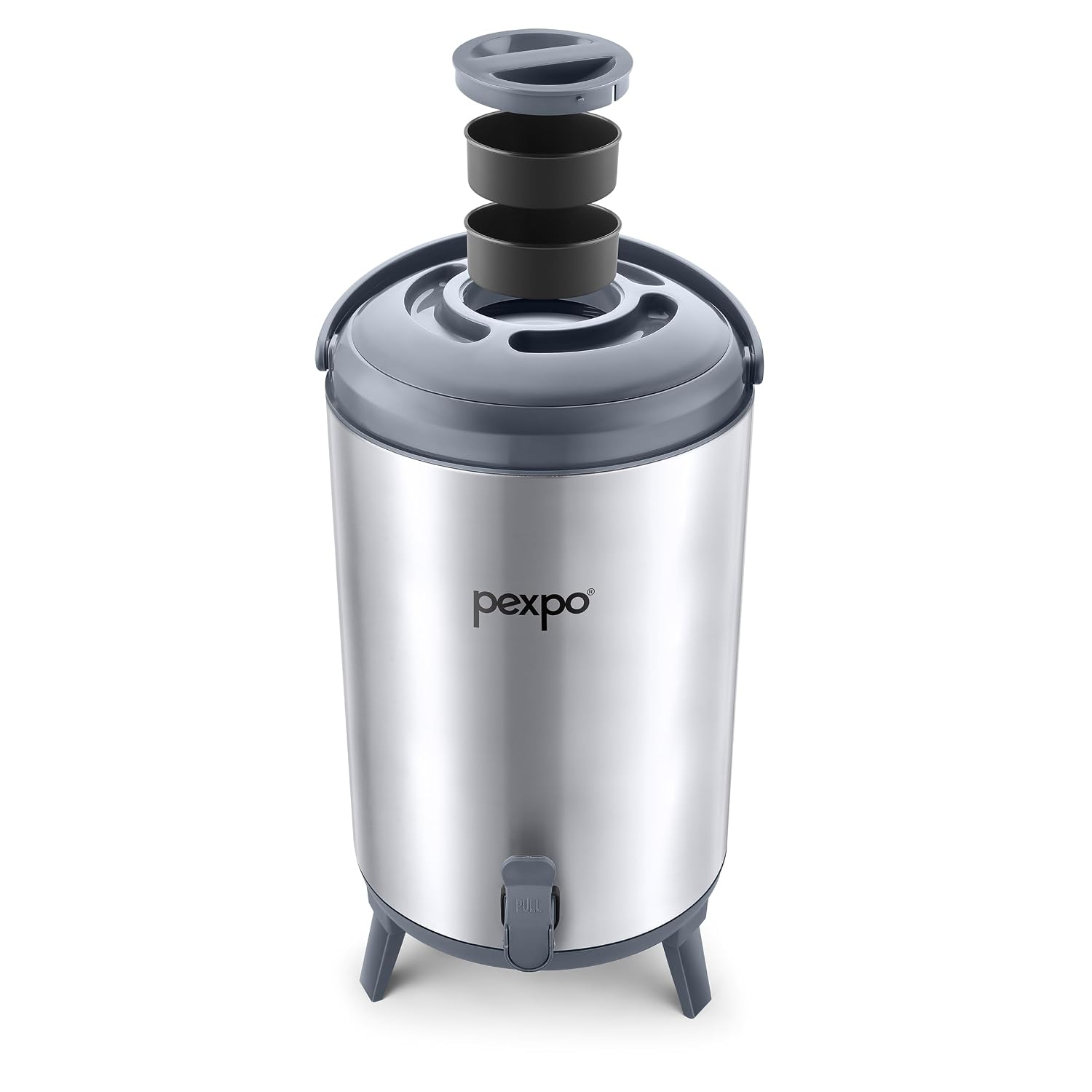 Go24 pexpo Superio 16 Stainless Steel Insulated Camper/Water Jug 16 Liter  - Alternate View