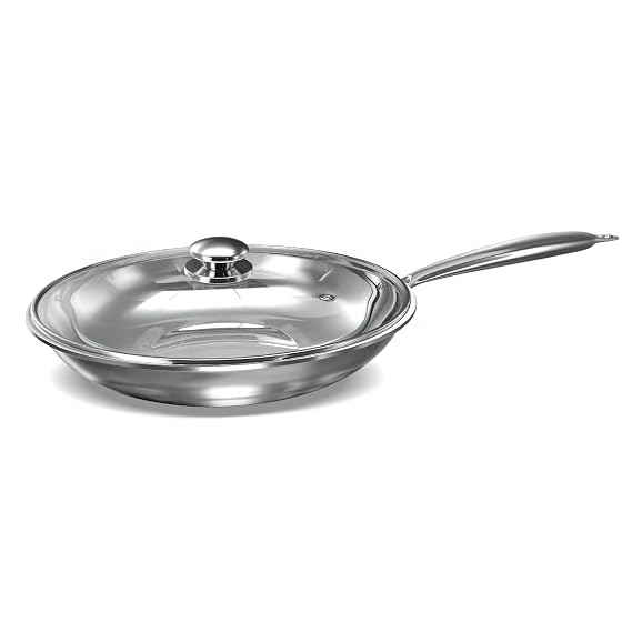 Preethi Diva Collection Triply Stainless Steel Fry Pan with API Technology