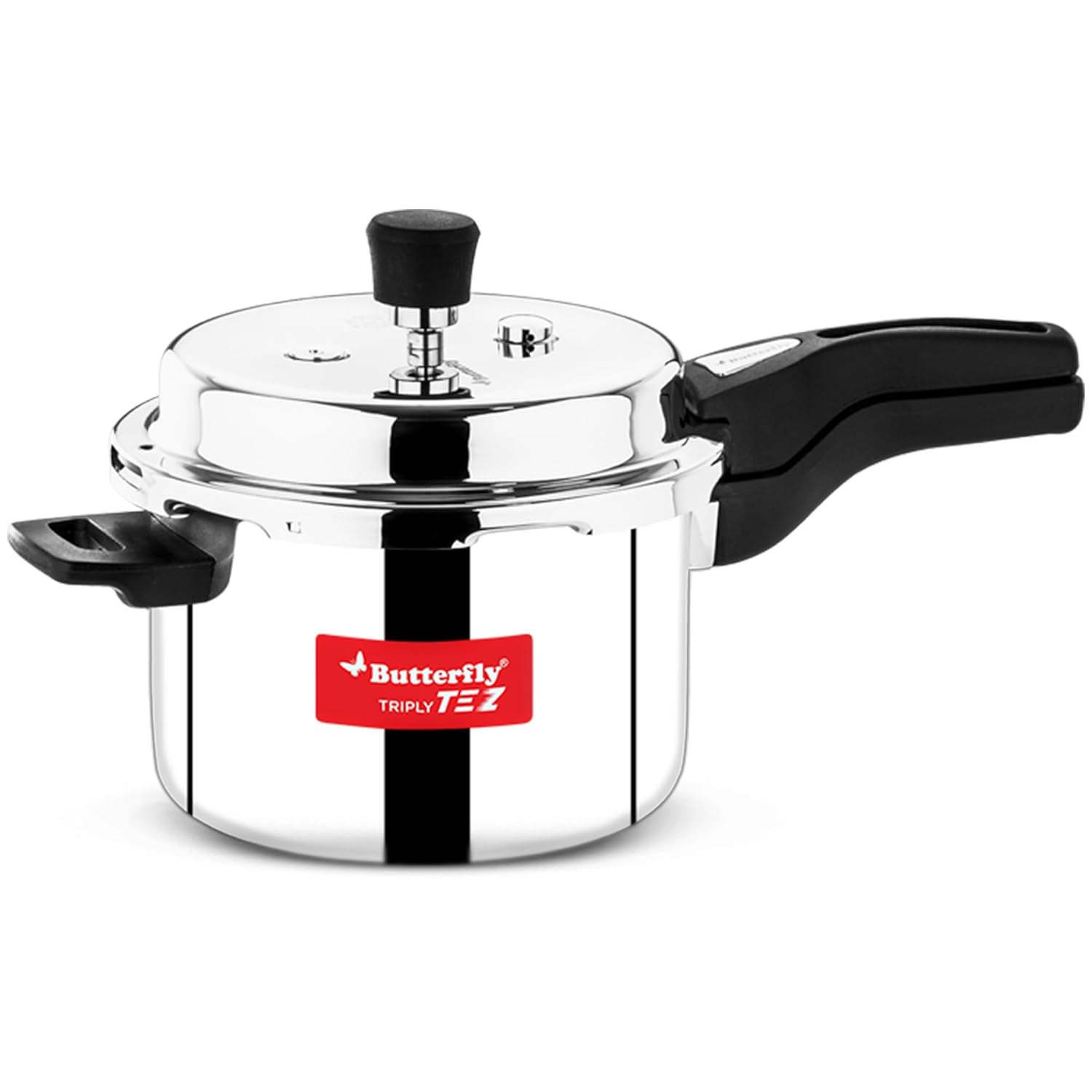 Butterfly Tez Triply 3 Litres Pressure Cooker | Outer Lid