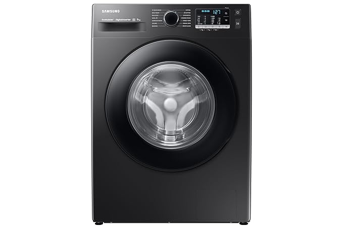 Samsung 9 kg, Hygiene Steam with Inbuilt Heater, Digital Inverter, Fully-Automatic Front Load Washing Machine (WW90TA046AB1TL