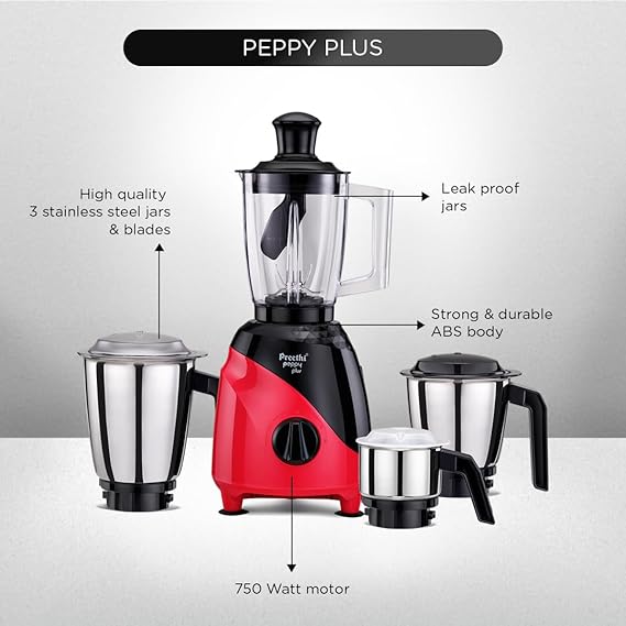 Preethi Peppy Plus MG-246 Mixer Grinder - Alternate View