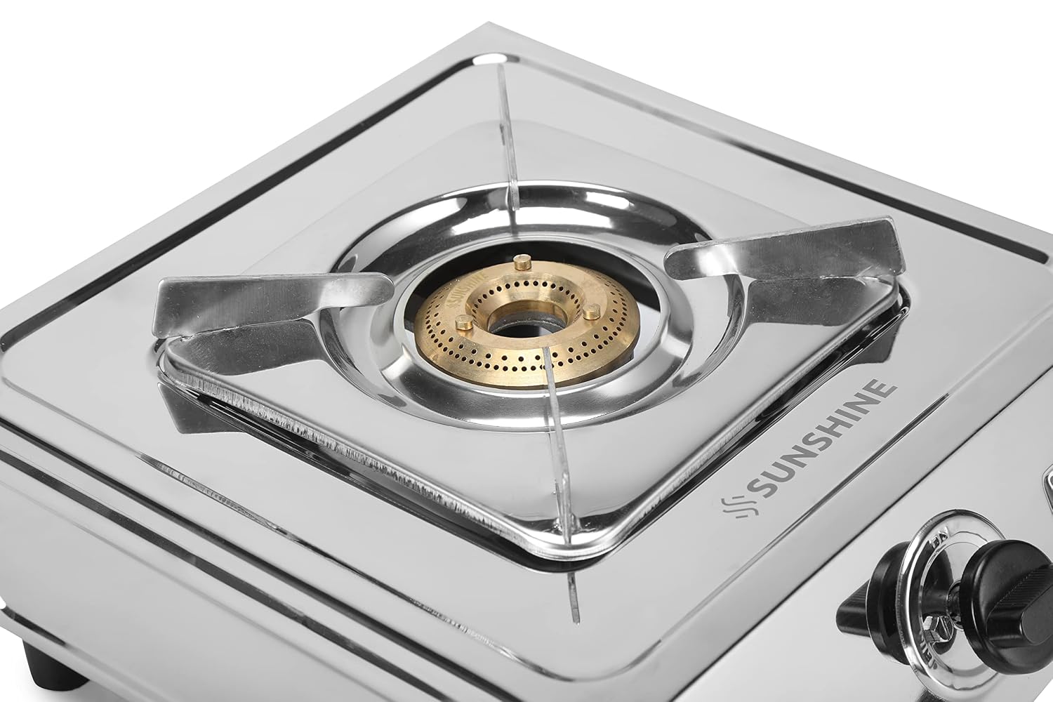 Sunshine Marco Single Burner Gas Stove, Stainless Steel - Alternate View