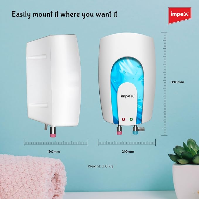 Impex INSTAH 3 Instant Water Heater - 3L - Alternate View