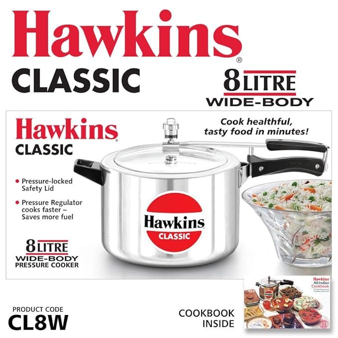 Hawkins Classic (Wide) 8 Litre (CL8W) - Detail View