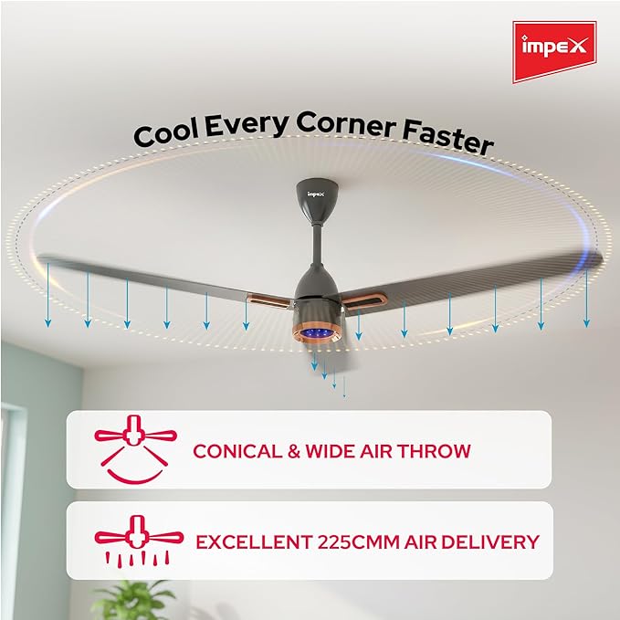 Impex 1200 mm BLDC Ceiling Fan , CF26 - Alternate View