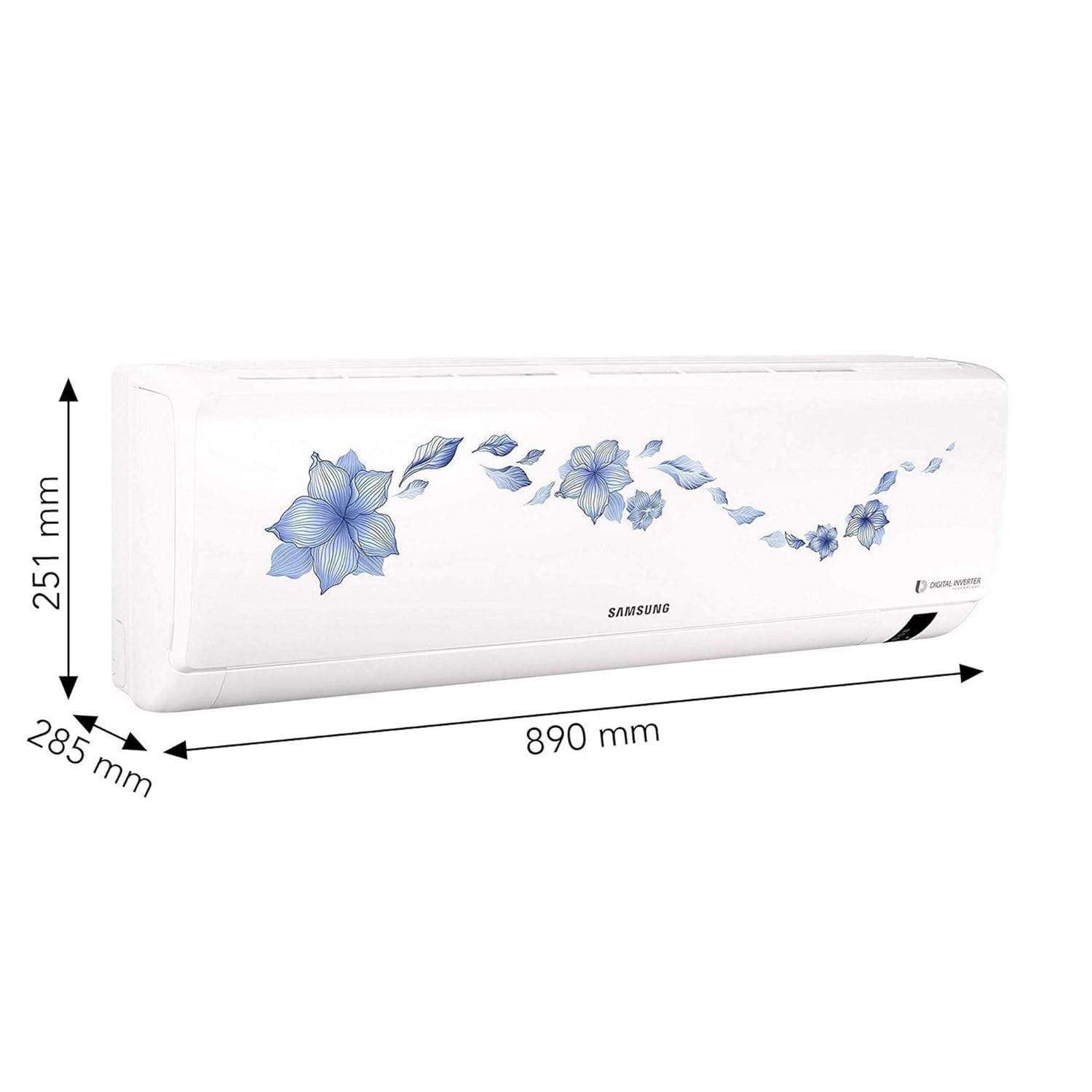 Samsung 1.5 Ton 3 Star Inverter Split AC (Copper AR18NV3HFTRNNA Starflower) - Detail View