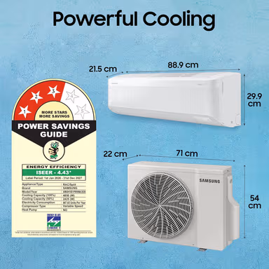 AR60H18D1PWNNA (1.5 TON)(3 STAR)-AIR CONDITION INVERTER - Detail View
