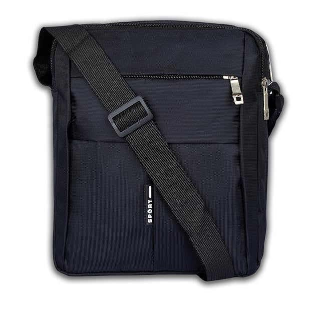 Nylon Sling Cross Body Water Resistance Travel Shoulder Bag