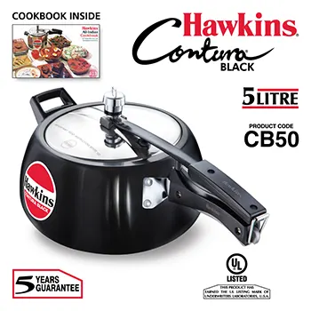 Hawkins Contura Black 5 Litre (CB50) - Alternate View
