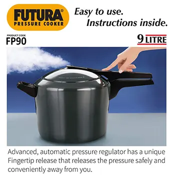 Futura Hard Anodised 9 Litre (FP90) - Alternate View