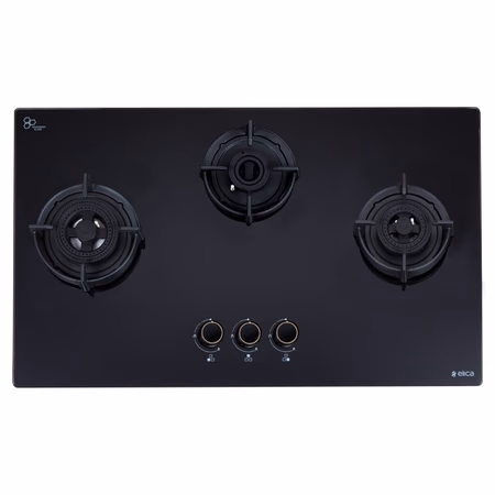Elica 75 cm 3 Burner Hob DFS AB Series FLEXI DFS AB 3B 75 DX