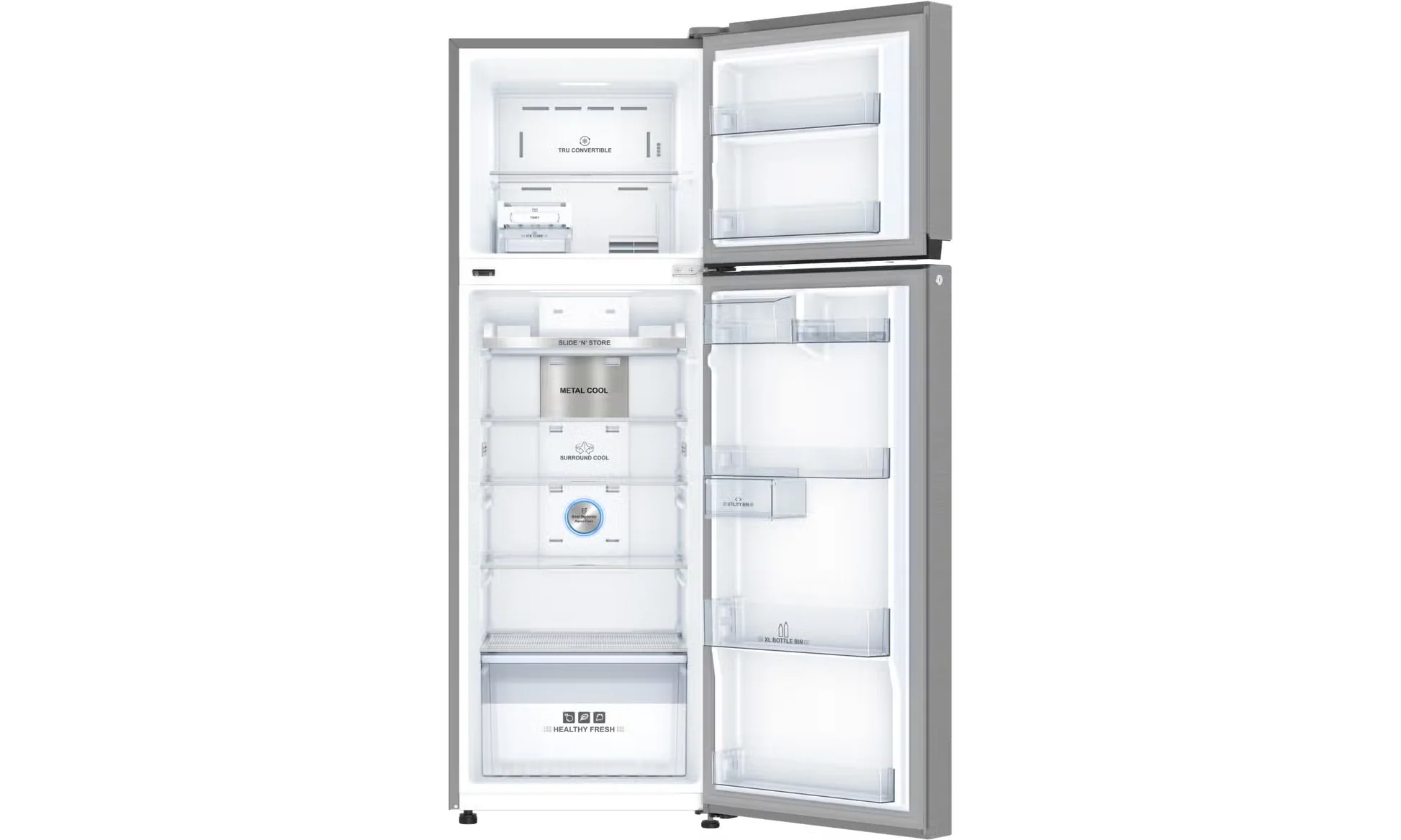 FB IFBFF-3833IBSTU 331 Litre 3 Star Frost Free Refrigerator with 12 in 1 convertible - Alternate View
