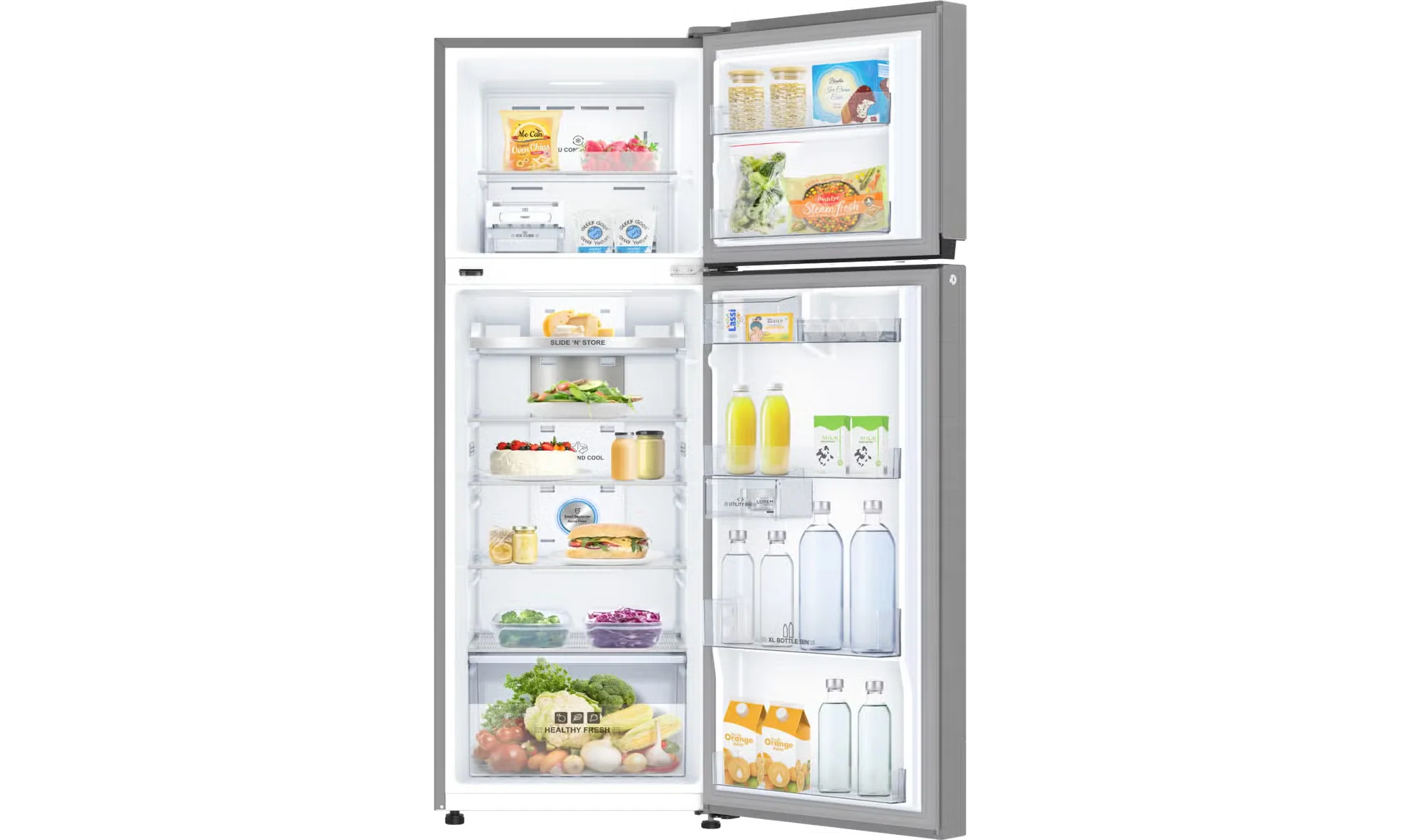FB IFBFF-3833IBSTU 331 Litre 3 Star Frost Free Refrigerator with 12 in 1 convertible - Detail View