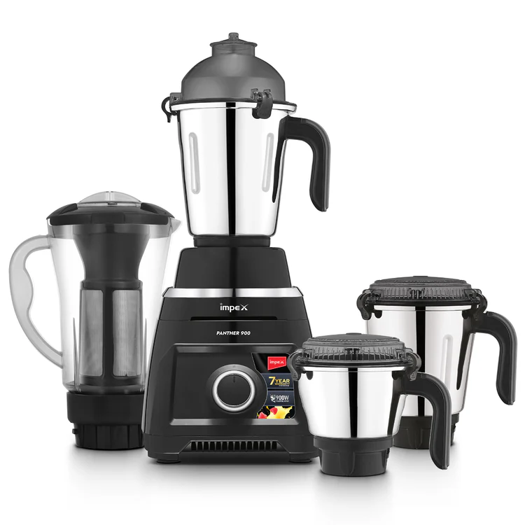 Impex Mixer Grinder (Panther 900 4J Black)