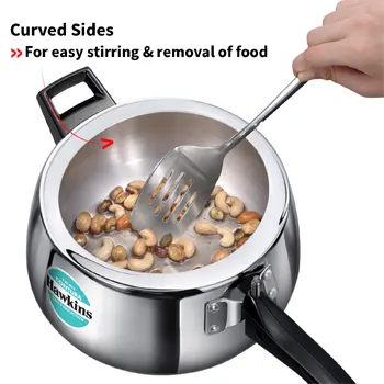 Hawkins Contura Tri-Ply Stainless Steel 5 Litre (SSTCO50) - Detail View