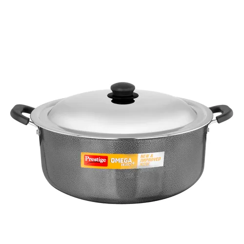 Prestige Omega Select Plus Non-stick PFOA Free Biryani Pot with Stainless Steel Lid