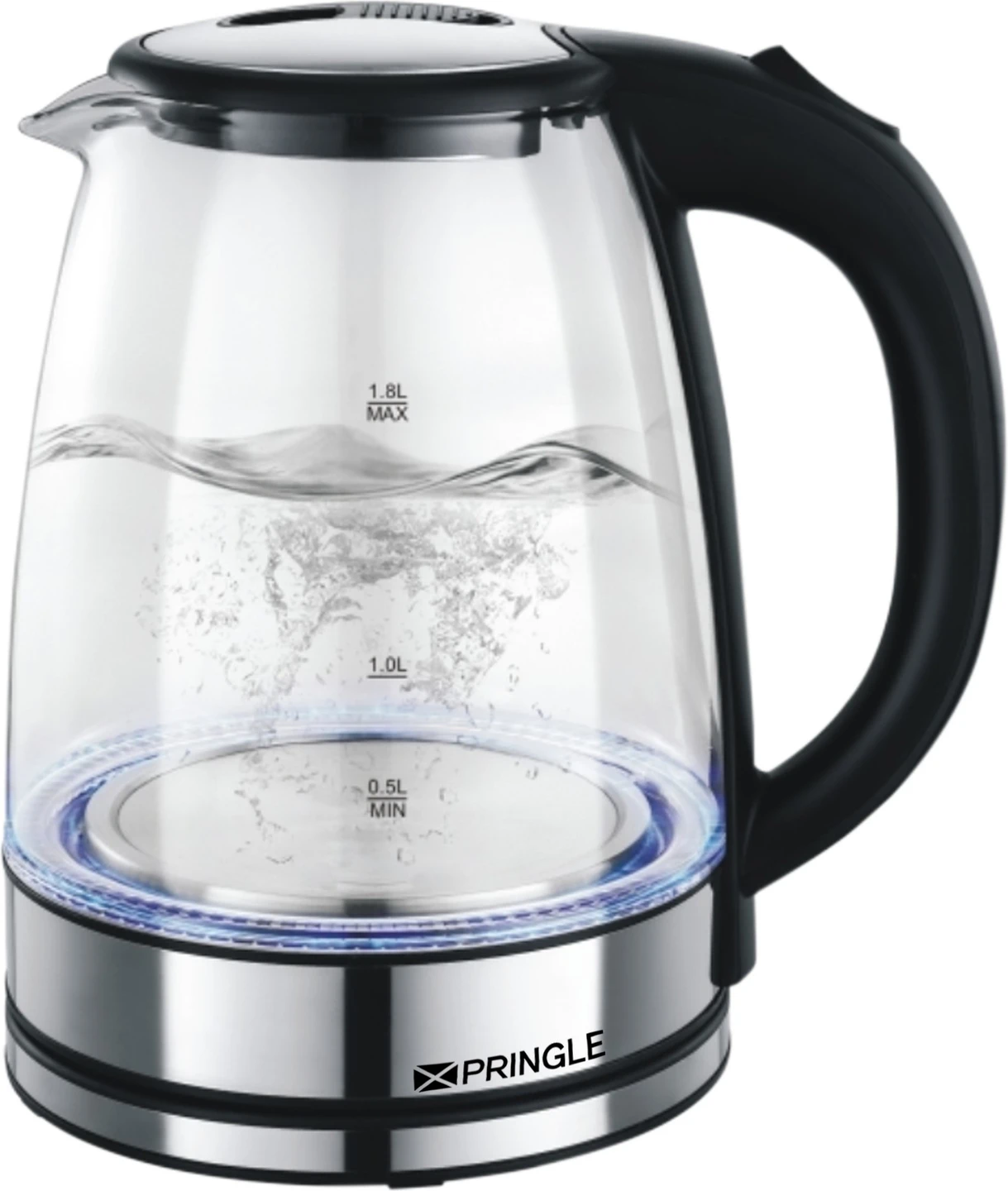 Classy Electric Kettle 1500 W for Tea and Coffee in Home and Office Cordless with LED Illumination along with cordless base , 1.8 Litre Capacity